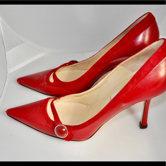 Jimmy Choo Shoes - Jimmy Choo Red Heels 👠